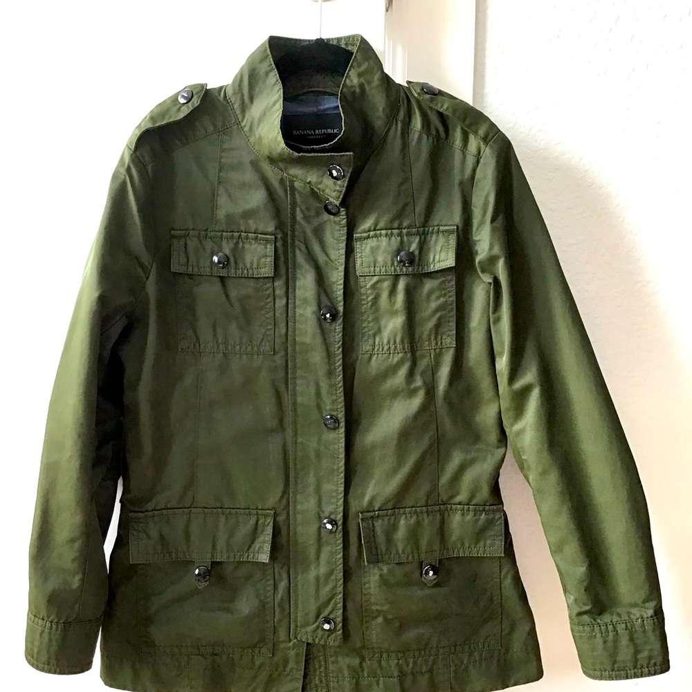 Banana Republic Utility Jacket Petite XXS